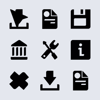 Universal 02 icons pack