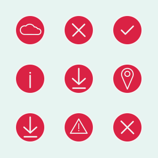 UI navigation icons pack