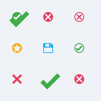 Flat Actions icons pack