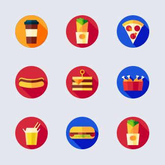 Fast Food icons pack