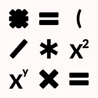 Calculator toolbox icons pack