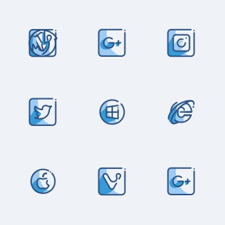 Social Media icons pack