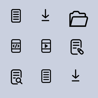 Files and Folders icons pack