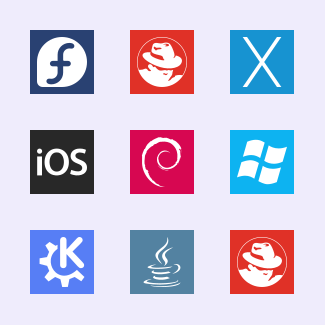 System Flat Buttons icons pack