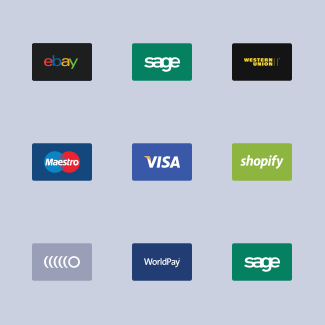 Payment Methods Cards Flat Color icons pack