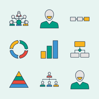 Business process 1 icons pack