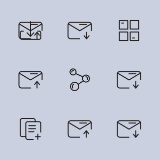 UI & UX Outlined icons pack
