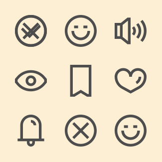 Interface icons pack
