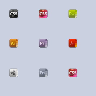 Adobe Flurry icons pack