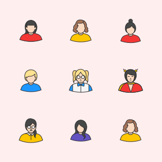 Famous Character Vol 2 - Colored icons pack