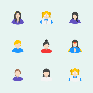 Famous Character Vol. 1 - Flat icons pack