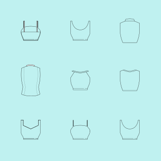Women Fashion and Innerwear icons pack