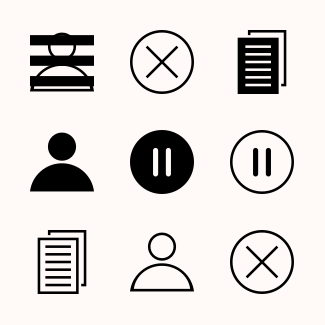 iOS Tab Bar icons pack