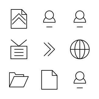 User interface icons pack