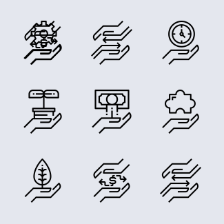 Hand Feature icons pack