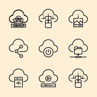 Cloud Technology icons pack