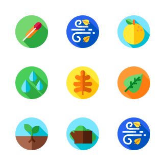 Nature icons pack