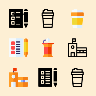 University icons pack