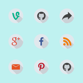Social icons pack