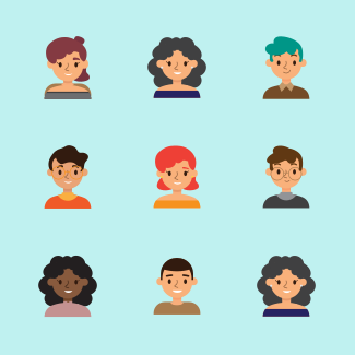 Avatar icons pack