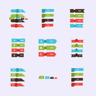 Infographic Vol 10 icons pack
