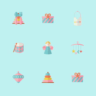 Baby icons pack