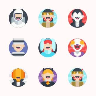 Halloween Costume icons pack