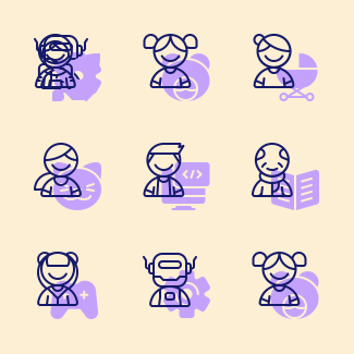 Avatar icons pack