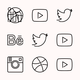 Social Media icons pack