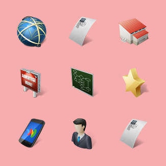 E-commerce & business icons icons pack