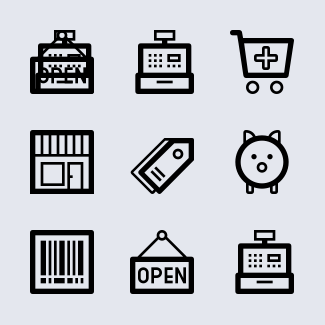 Finance icons pack