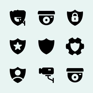 Security and Protection icons pack