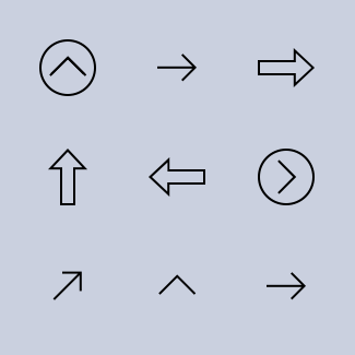 Basico - Arrow icons pack