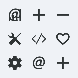 Developer Set icons pack