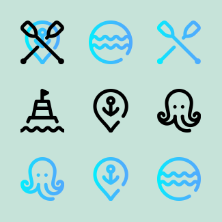 Sailor icons pack