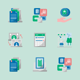 Work From Home icons pack
