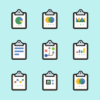Clipboards icons pack
