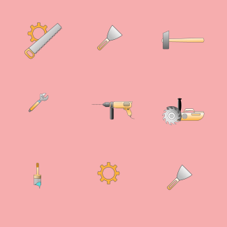 Tools icon set icons pack