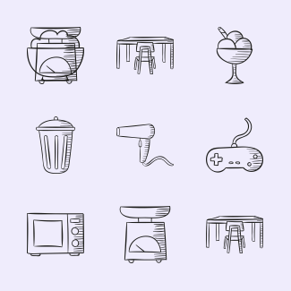 Home Stuff icons pack