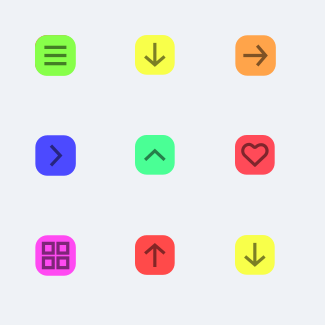 Arrows & Actions icons pack