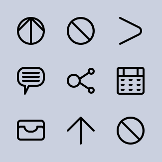 UI Basic Vol.1 icons pack