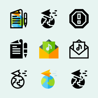 Email icons pack