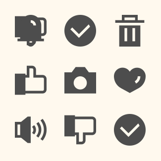 Interface icons pack