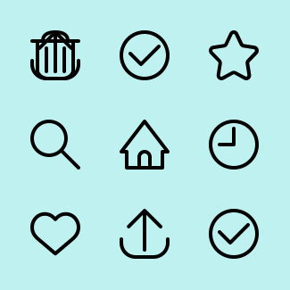 UI Basic Vol.2 icons pack