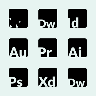 Adobe Application icons pack