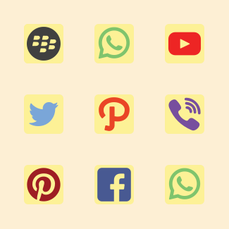 social media icons pack