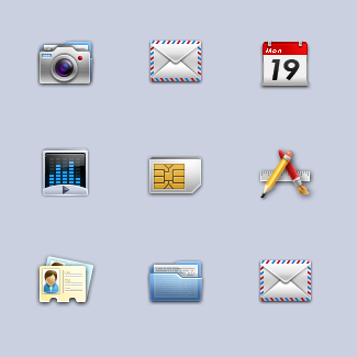 Mobile Photo icons pack