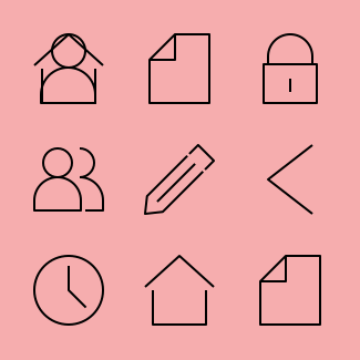 Basic UI 1 (Line) icons pack