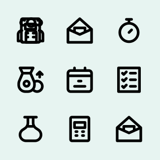 Business and Mangament icons pack