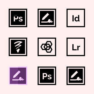 Adobe logos icons pack